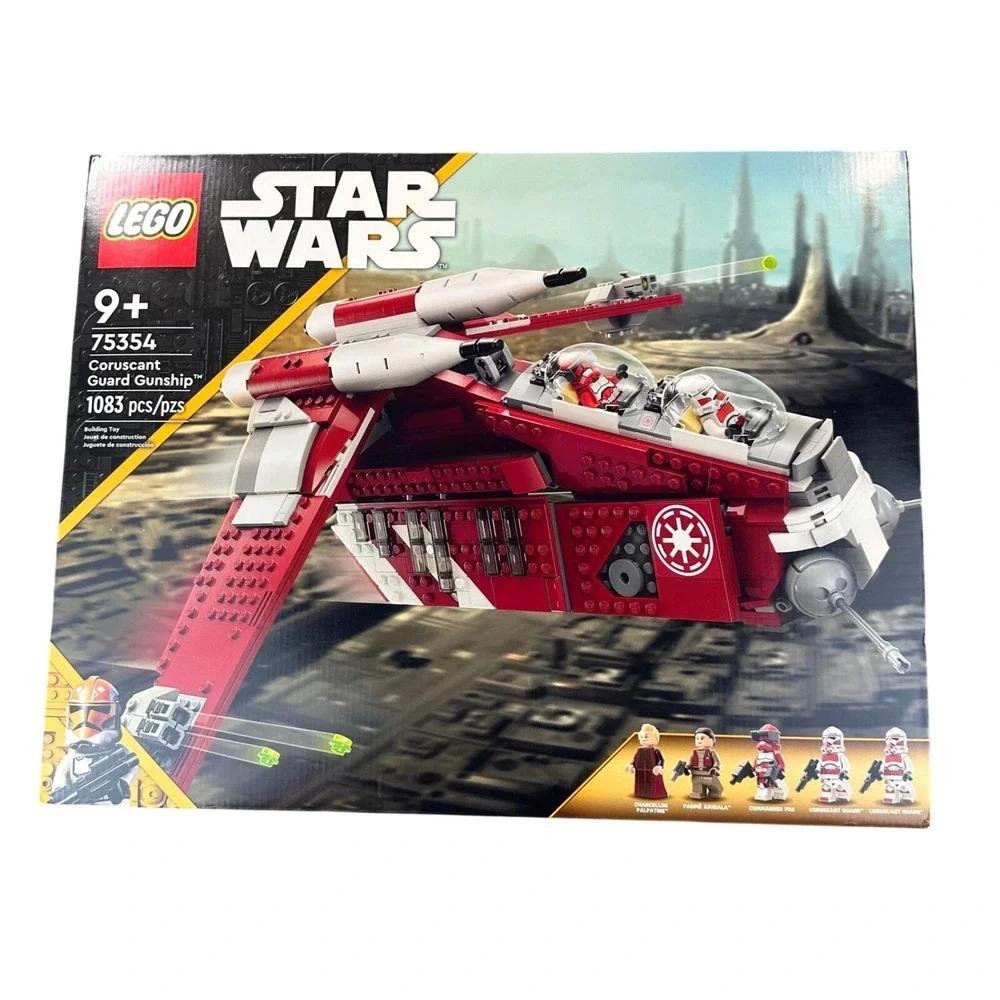 LEGO Star‎ Wars Coruscant Guard Gunship Set 75354 1083 PCS Building Toy
